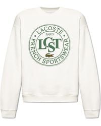 Lacoste - Sweatshirt With Logo - Lyst