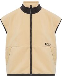 Rethinkit Studios - Fleece Vest With A Stand-Up Collar - Lyst