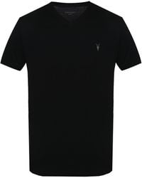 AllSaints - 'Tonic' T-Shirt With Logo, ' - Lyst