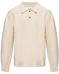Samsøe & Samsøe - 'sanino' Polo Sweater, - Lyst