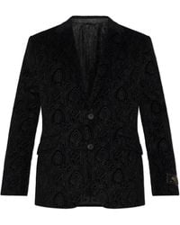 Etro - Blazer With A Single Vent - Lyst