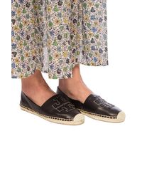 tory burch leather espadrilles