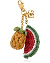 Dolce & Gabbana - Keychain With Charms - Lyst