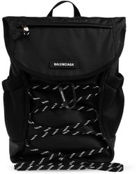 Balenciaga - Backpack With Logo - Lyst
