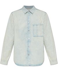 Samsøe & Samsøe - "Sadamon" Denim Shirt - Lyst