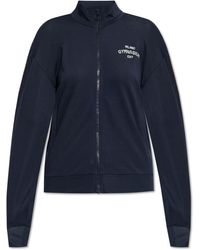 EA7 - Sweatshirt With Embroidered Logo - Lyst