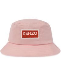 KENZO - Bucket Hat With Logo, - Lyst
