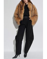 ROTATE BIRGER CHRISTENSEN - Short Faux Fur - Lyst