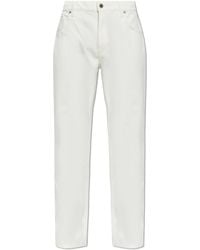 Balmain - Jeans With Slightly Tapered Legs - Lyst