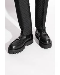 McQueen - "Loafers"-Style Shoes On A Platform - Lyst