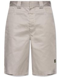 Balenciaga - Bermuda Shorts With Logo - Lyst