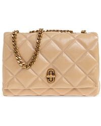 Marc Jacobs - Leather Shoulder Bag With Logo - Lyst