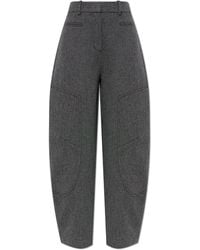 Ganni - Wide-Leg Trousers - Lyst