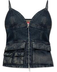 DIESEL - Top "De-Mellis-S" - Lyst