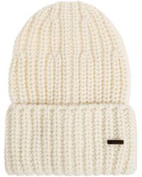 DSquared² - Wool Beanie With Patch - Lyst