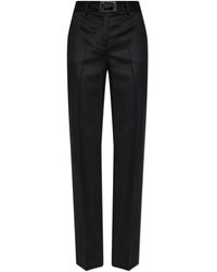 Dolce & Gabbana - Wool Pleat-Front Trousers - Lyst