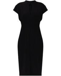 Jil Sander - Dress With Decorative Cut-Out - Lyst
