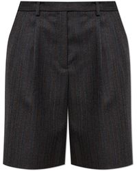 Jil Sander - Wool Shorts - Lyst