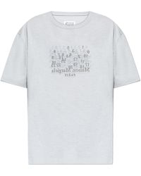 Maison Margiela - T-Shirt With Logo - Lyst