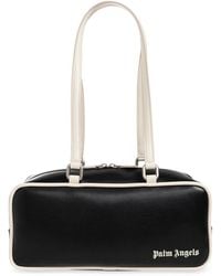 Palm Angels - Leather Bag With Logo - Lyst