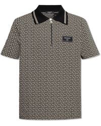 Balmain - Polo With Monogram - Lyst