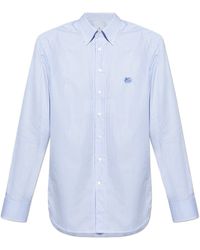 Etro - Shirt With Stripe Pattern - Lyst