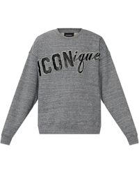 DSquared² - Sweatshirt With Pocket - Lyst