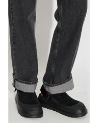 UGG - 'Goldenglow Suede Clog' Shoes - Lyst