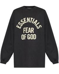 Fear Of God - Sweatshirt With Printed Logo - Lyst