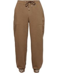 MCM - Trousers With Logo - Lyst