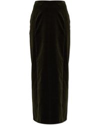Jil Sander - Skirt With A Single Back Slit - Lyst