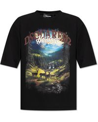 DSquared² - T-Shirt With Print - Lyst