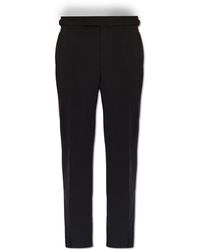 Tom Ford - Wool Pleat-front Trousers, - Lyst