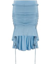 KNWLS - Asymmetric 'Cu' Skirt - Lyst