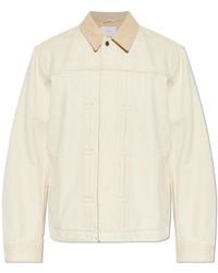 Rag & Bone - Denim Jacket With Logo Appliqué - Lyst