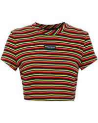 Dolce & Gabbana - Cotton T-Shirt With Appliquéd Logo - Lyst