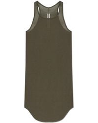 Rick Owens - Ribbed Sleeveless Top - Lyst