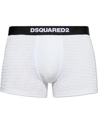 DSquared² - Cotton Boxers With Monogram - Lyst