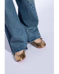 Lanvin - Leather Ballet Flats - Lyst