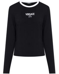 Versace - Long Sleeve Top - Lyst