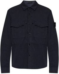 Stone Island - Shirt With Pockets - Lyst