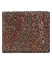 Etro - Patterned Wallet - Lyst