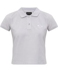 Balenciaga - Polo With Embroidered Logo - Lyst