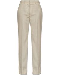 Acne Studios - Wool Pinstripe Trousers - Lyst