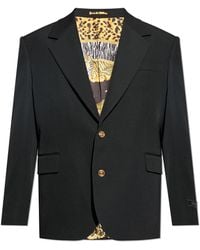 Versace - Wool Blazer - Lyst