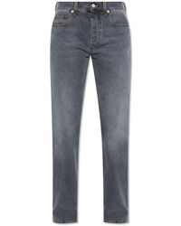 Gucci - Jeans With Logo - Lyst