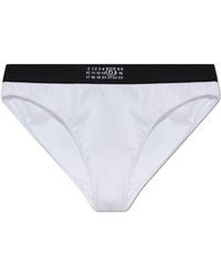 MM6 by Maison Margiela - Figs With Logo - Lyst