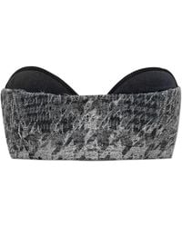 DIESEL - Denim Top 'De-Toppys-Fsh' - Lyst