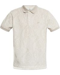 Etro - Polo With Logo Patch - Lyst