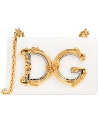 Dolce & Gabbana - Dg Girls Leather Shoulder Bag - Lyst